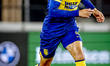 RKC defender Roshon van Eijma plays during the match between AZ and RKC at the AFAS Stadiu...