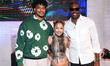 Terique Owens, Kiana Lede (Kiana Lede) and Terrell Owens attend Briarcliff Entertainment's...