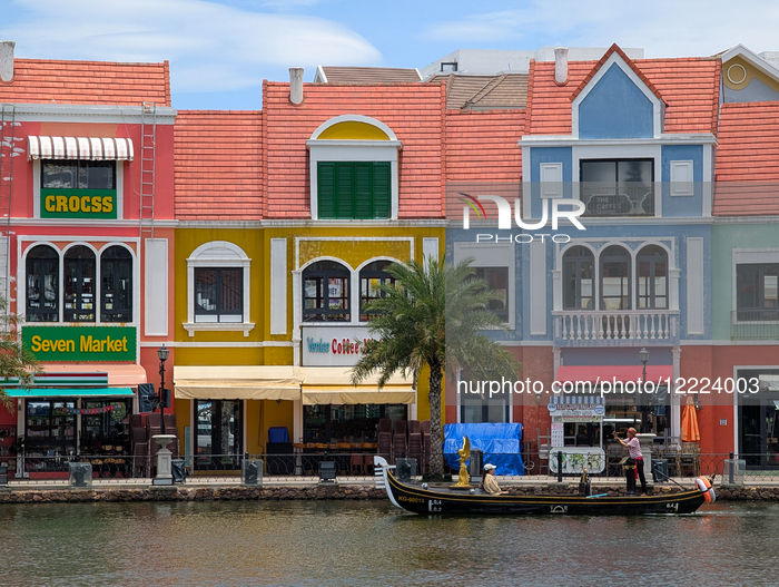 The Venice Of Vietnam At Amusement Park Grand World Phu Quoc On Vietnamese Island Phu Quoc