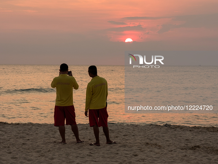 Sunset On The Vietnamese Island Of Phu Quoc