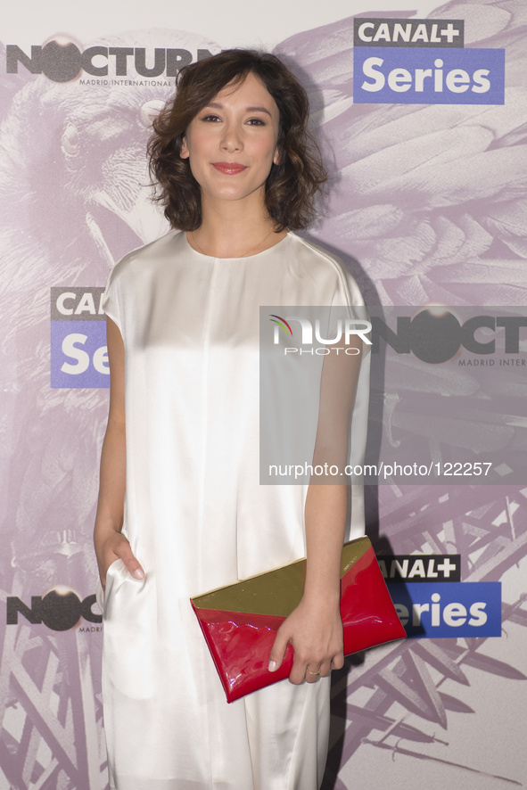 German actress Sibel Kekilli of TV series Game of Thrones poses to photographers during a photocall in Madrid, Spain, Monday, May 26, 2014 d...