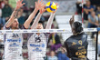 Tatsunori Otsuka of Allianz Power Volley Milano and Edoardo Caneschi of Allianz Power Voll...