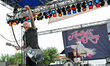 Kazzer with Redlight King performs during River City Rockfest at the AT&T Center on May 24...