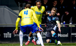 RKC defender Juan Familia-Castillo and Heracles Almelo midfielder Brian De Keersmaecker pl...