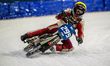 Martin Posch (299) of Austria competes during the FIM Ice Speedway Gladiators World Champi...