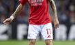 Angel Di Maria of SL Benfica reacts during the Liga Portugal Betclic match between FC Port...