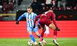 Alexandru Mitrita is in action during the Rupeliga Play-off between CFR Cluj and Universit...