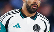 Callum Wilson of Newcastle United participates in the Premier League match between Leicest...