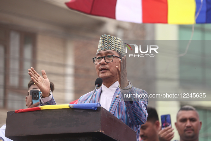 Pro- Monarchists Demonstration In Capital Kathmandu