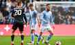 #6, Matt Grimes of Coventry City changes direction with the ball during the Sky Bet Champi...