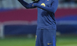 Ansu Fati left winger of Barcelona and Spain during the warm-up before during the UEFA Cha...