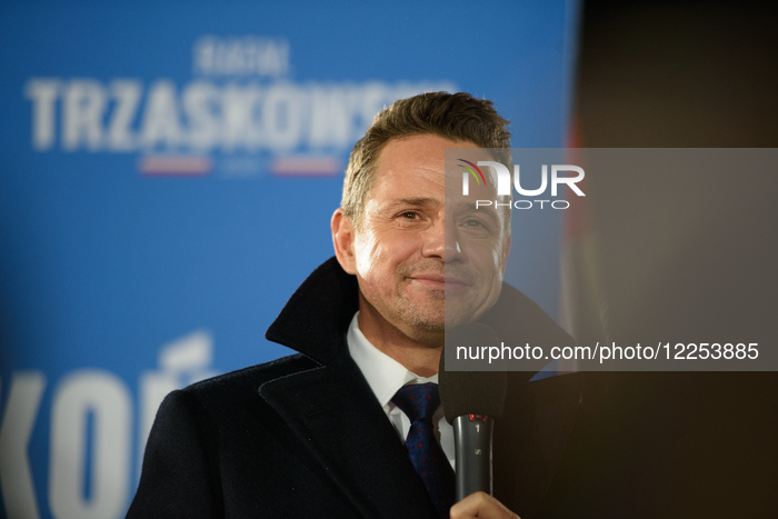Warsaw Mayor Rafal Trzaskowski Rallies After A TV Debate