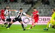 Stipe Perica is in action during the Universitatea Cluj vs. Dinamo playoff of the Romanian...