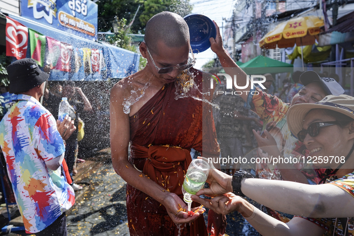 Thailand Celebrates Songkran Festival 2025