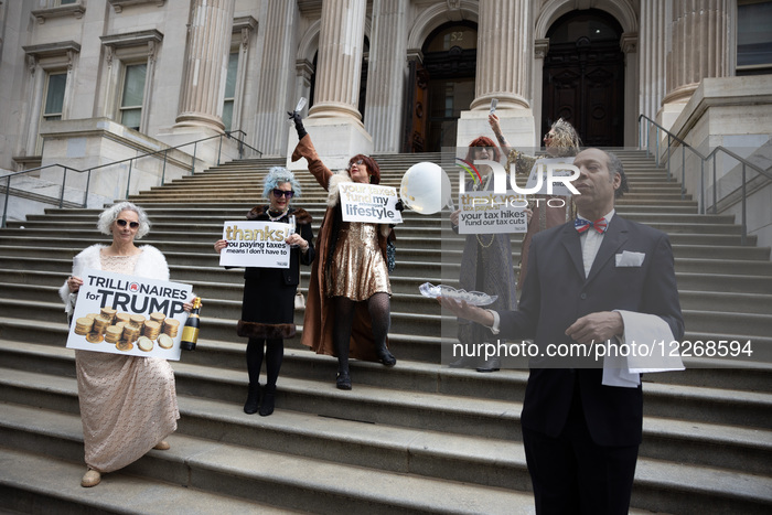 Tax Day Protest Against President Donald Trump
