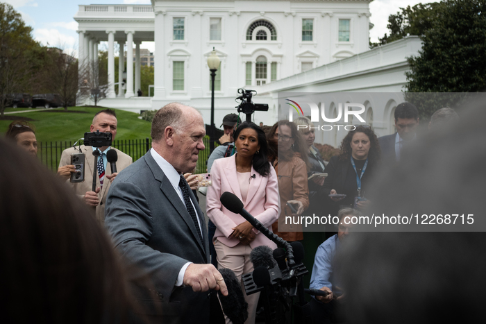 Border Czar Tom Homan at the White House