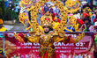 Participants take part in a cultural carnival that commemorates the 504th anniversary of S...