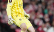 Liam Kelly goalkeeper of Rangers FC and Scotland during the UEFA Europa League 2024/25 Qua...