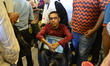 Disable persons attends the Disability Job Fair at Krishibid Institution, Farmgat in Dhaka...