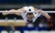 Lucija Hribar of Slovenia competes in the women's Uneven Bars Final of the 17th FIG Artist...