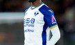 Cheikh Niasse of Hellas Verona looks on during the Serie A Enilive match between AS Roma a...