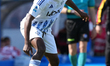 Jonathan Ikone of Como plays during the Serie A match between US Lecce and Como in Lecce,...