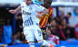 Alberto Moreno of Como plays during the Serie A match between US Lecce and Como in Lecce,...