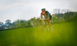 Ladies participate in the Amstel Gold Race from Maastricht to Valkenburg in Berg en Terbli...