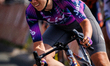 Quinty Ton participates in the Amstel Gold Race from Maastricht to Valkenburg in Berg en T...