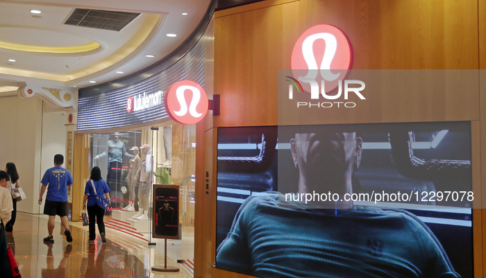 Lululemon Store in Shanghai