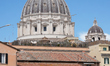 A view is seen of the St Paul's Cathedral in Rome, Italy on 24 April, 2025. 