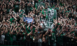 Panathinaikos AKTOR Athens supporters have fun during the Euroleague, Game 2 Playoffs matc...