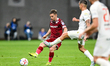 Razvan Onea plays during the FC Hermannstadt vs. Rapid 1923 match in the Romanian Cup Semi...