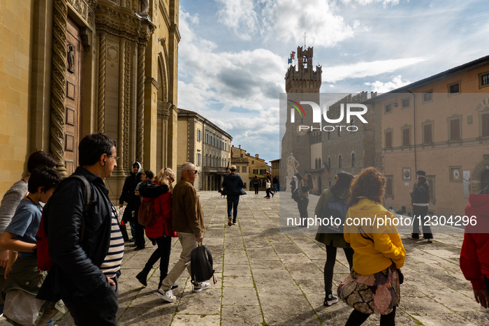 Daily Life In Arezzo, Italy