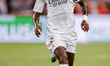 Vinicius Junior of Real Madrid runs with the ball during the Final Copa del Rey match betw...