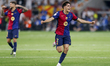 Pau Cubarsi of FC Barcelona celebrates the victory during the Final Copa del Rey match bet...
