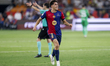 Pau Cubarsi of FC Barcelona celebrates the victory during the Final Copa del Rey match bet...