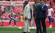 Julian Lescott, a TV pundit and former Manchester City player, Ian Wright, a TV pundit and...