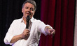 Italia Viva political party leader Matteo Renzi attends the presentation of the book L'Inf...