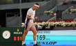 Casper Ruud celebrates a point during the match between Taylor Fritz of the United States...