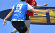 Ella Henny Reistad in  action during the EHF Champions League Women 2024/25 quarter-final...