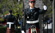 OTTAWA, CANADA, APRIL 30:Two Ceremonial Guard sentries from the Royal Canadian Navy at th...