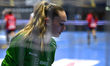 Evelina Eriksson in action during the EHF Champions League Women 2024/25 quarter-final gam...
