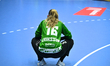 Evelina Eriksson in action during the EHF Champions League Women 2024/25 quarter-final gam...