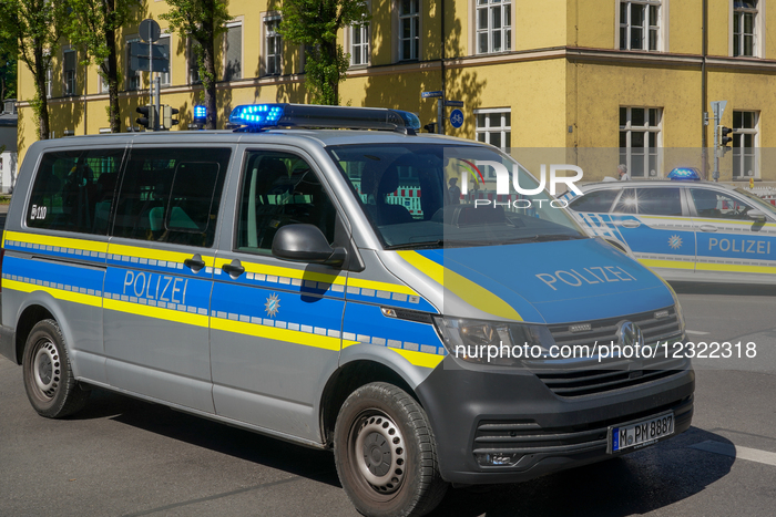 Police Operation In Munich City Centre