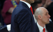 Vassilis Spanoulis coaches during the match between FC Barcelona and AS Monaco, correspond...
