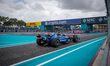 Alexander Albon of Thailand drives the (23) Atlassian Williams Racing FW47 Mercedes during...