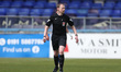Match referee Peter Wright officiates during the Vanarama National League match between Ha...
