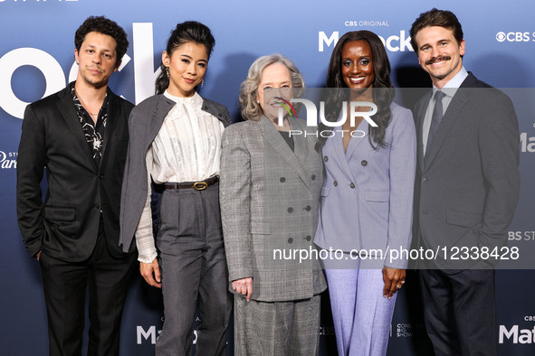 David Del Rio, Leah Lewis, Kathy Bates, Skye P. Marshall and Jason Ritter arrive at CBS's 'Matlock' Season 1 Emmy FYC Event held at the DGA... by Image Press Agency/NurPhoto