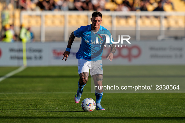 Matteo Politano of SSC Napoli during the serie Serie A Enilive match between US Lecce and SSC Napoli at Stadio Via del Mare on May 3, 2025 i... by Giuseppe Maffia/NurPhoto